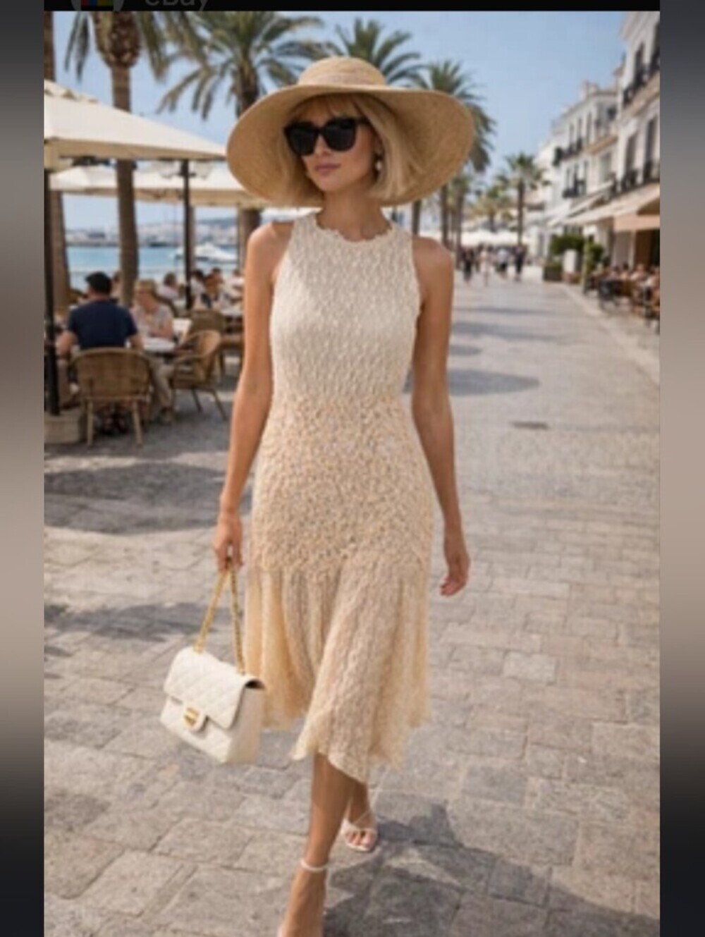 Zara Gathered Lace Midi Dress Is